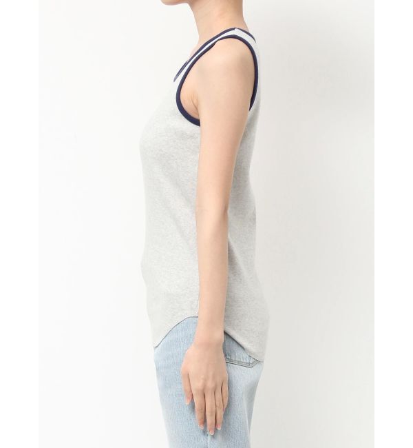 Ungrid「【WEB限定】バイカラーロゴタンクトップ」|タンクトップ|