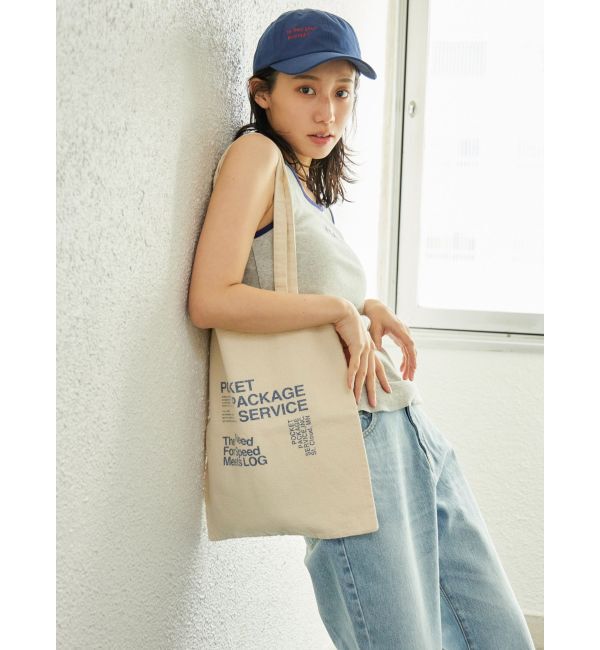 Ungrid「【WEB限定】バイカラーロゴタンクトップ」|タンクトップ|