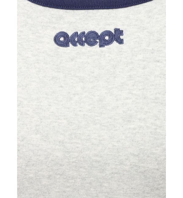 Ungrid「【WEB限定】バイカラーロゴタンクトップ」|タンクトップ|