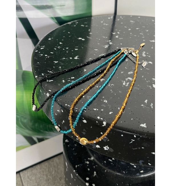 Ungrid「パーツコンビビーズネックレス」|ネックレス|