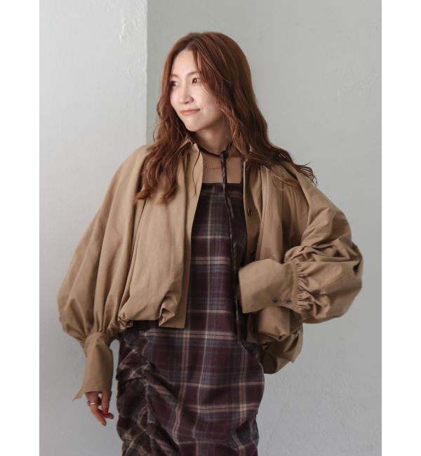 Ungrid「バルーンデザインブルゾン」|ブルゾン・スタジャン|