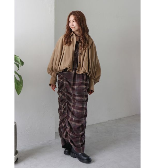 Ungrid「バルーンデザインブルゾン」|ブルゾン・スタジャン|