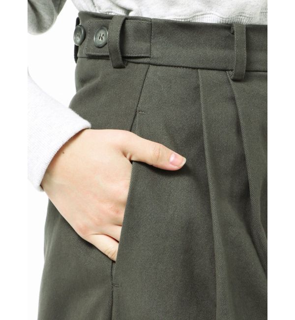 Ungrid「起毛コクーンチノパンツ」|チノ|