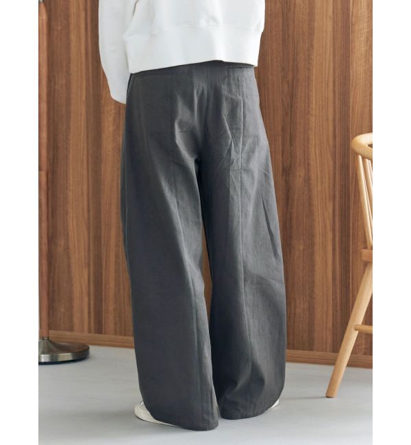 Ungrid「起毛コクーンチノパンツ」|チノ|