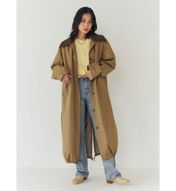 Ungrid「2wayステンカラーコート」|ステンカラーコート|
