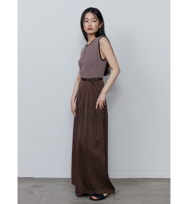 LAGUNAMOON「【追加生産】ミニマルメランジニットプルオーバー」|ニット・セーター|