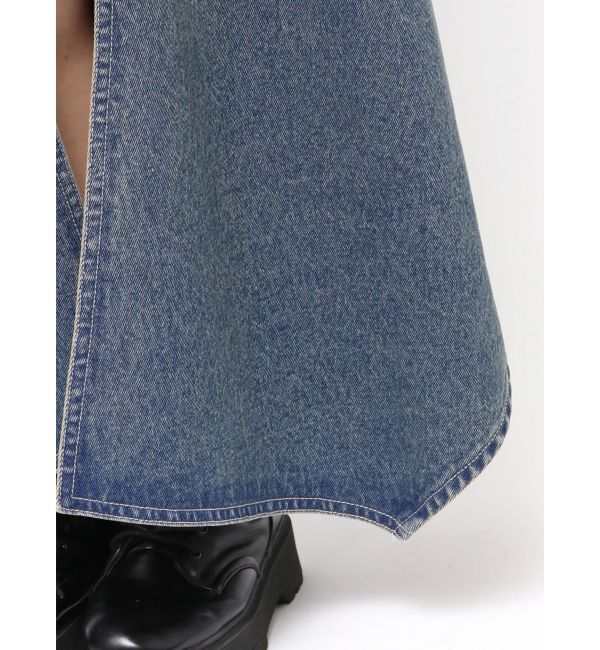 EVRIS「グラデーションスリットロングデニムスカート【セットアップ着用可能】」|スカート|