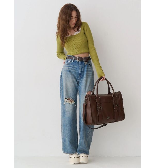 EVRIS「オリジナルスタッズバックルベルト」|ベルト|