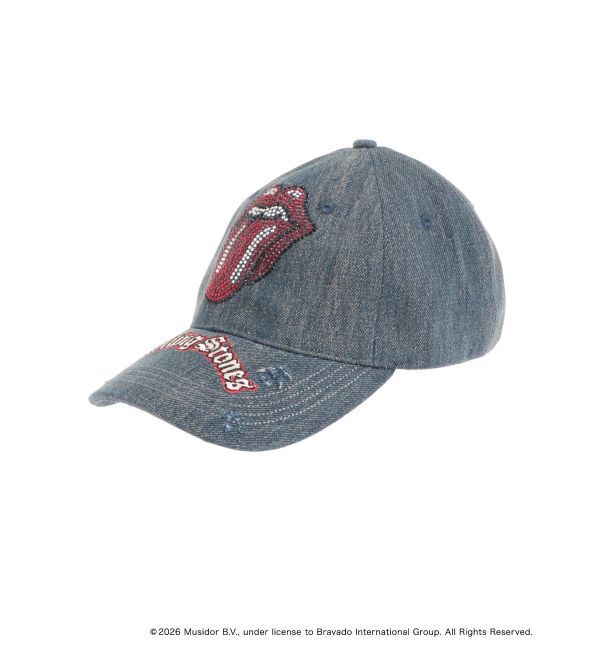 EVRIS「【ザ・ローリング・ストーンズ】ラインストーンCAP」|キャップ・キャスケット|