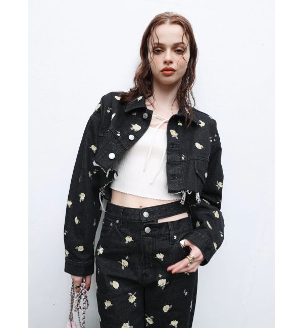 EVRIS「ストラップデザインリブニットトップス」|ニット・セーター|