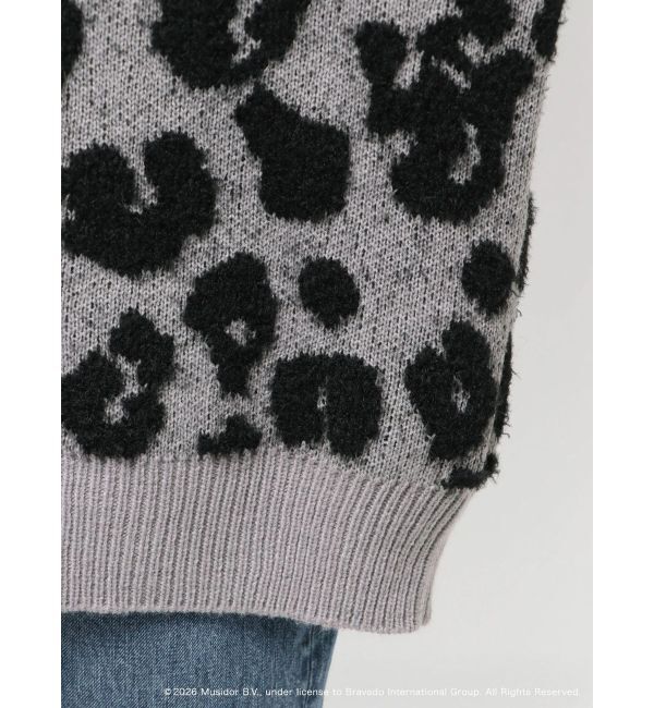 EVRIS「【ザ・ローリング・ストーンズ】Vネックカーディガン」|カーディガン|