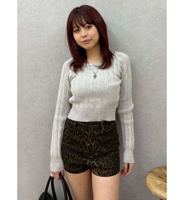 EVRIS「2WAYバックリボンニットトップス」|ニット・セーター|