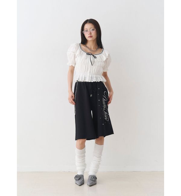 jouetie「ローズモチーフパターンミュール」|パンプス|