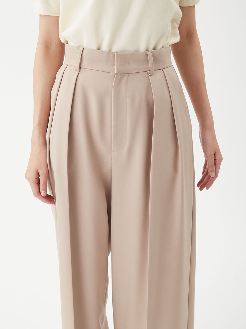 Mila Owen「美形ワイドパンツ」|チノ|