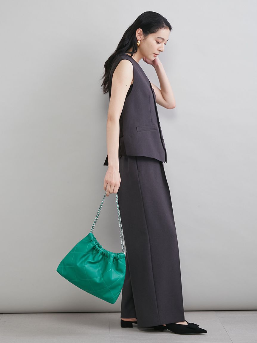 Mila Owen「【MILA PANTS】センタープレスイージーパンツ」|チノ|