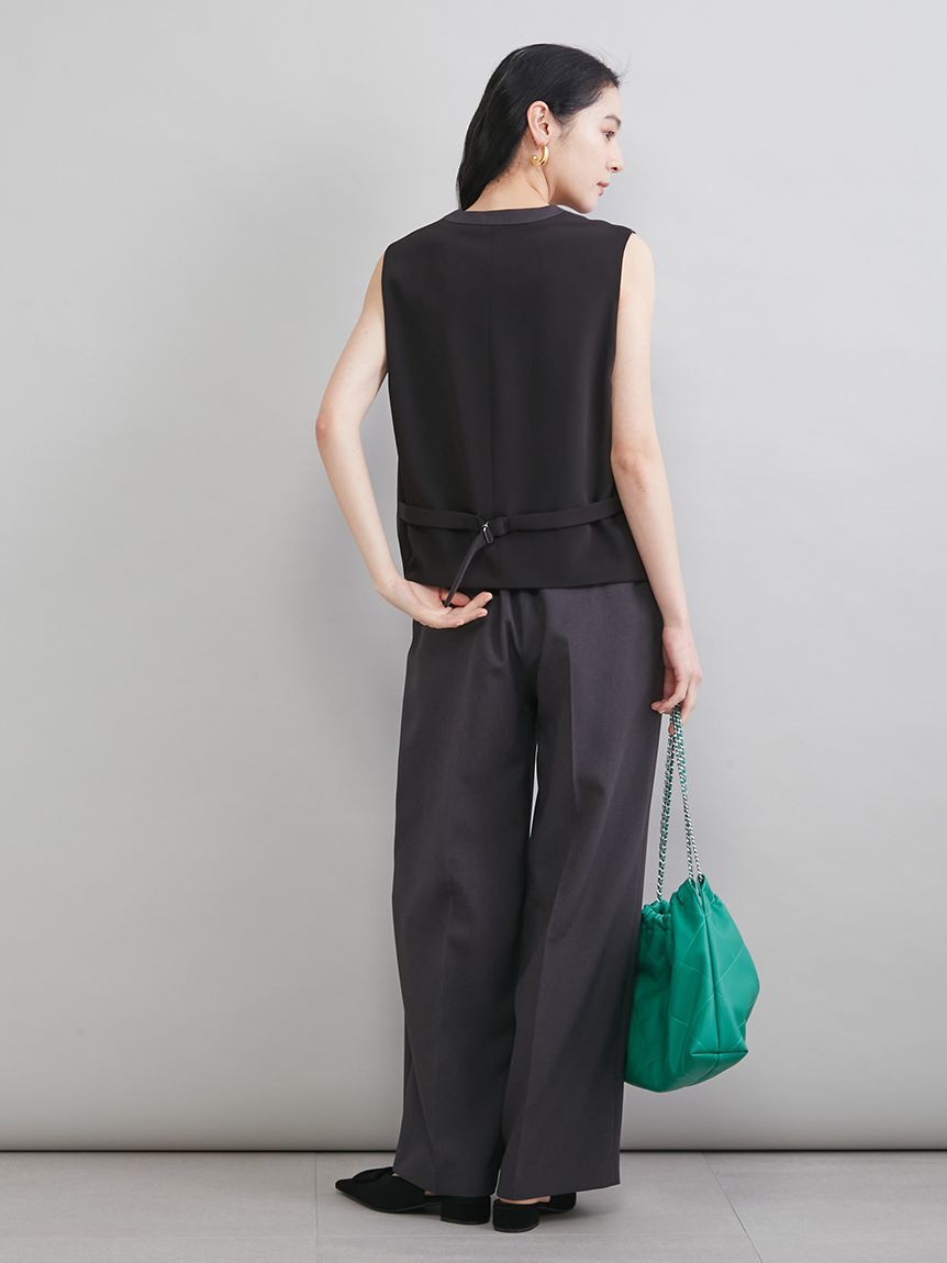 Mila Owen「【MILA PANTS】センタープレスイージーパンツ」|チノ|