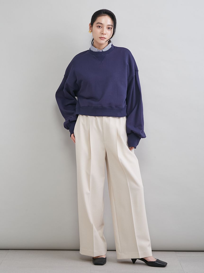 Mila Owen「【MILA PANTS】センタープレスイージーパンツ」|チノ|