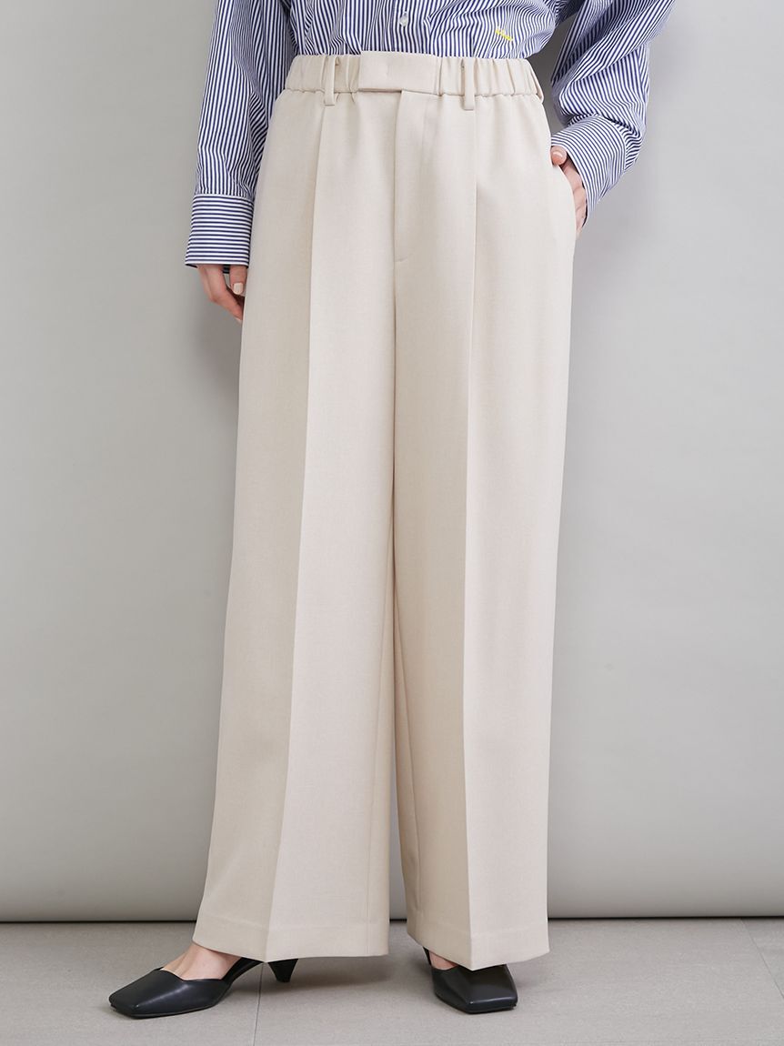 Mila Owen「【MILA PANTS】センタープレスイージーパンツ」|チノ|