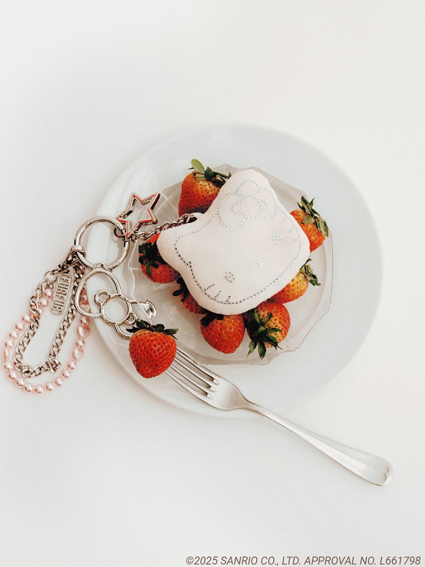 FURFUR「HELLO KITTYクリスタルチャーム」|キーケース|