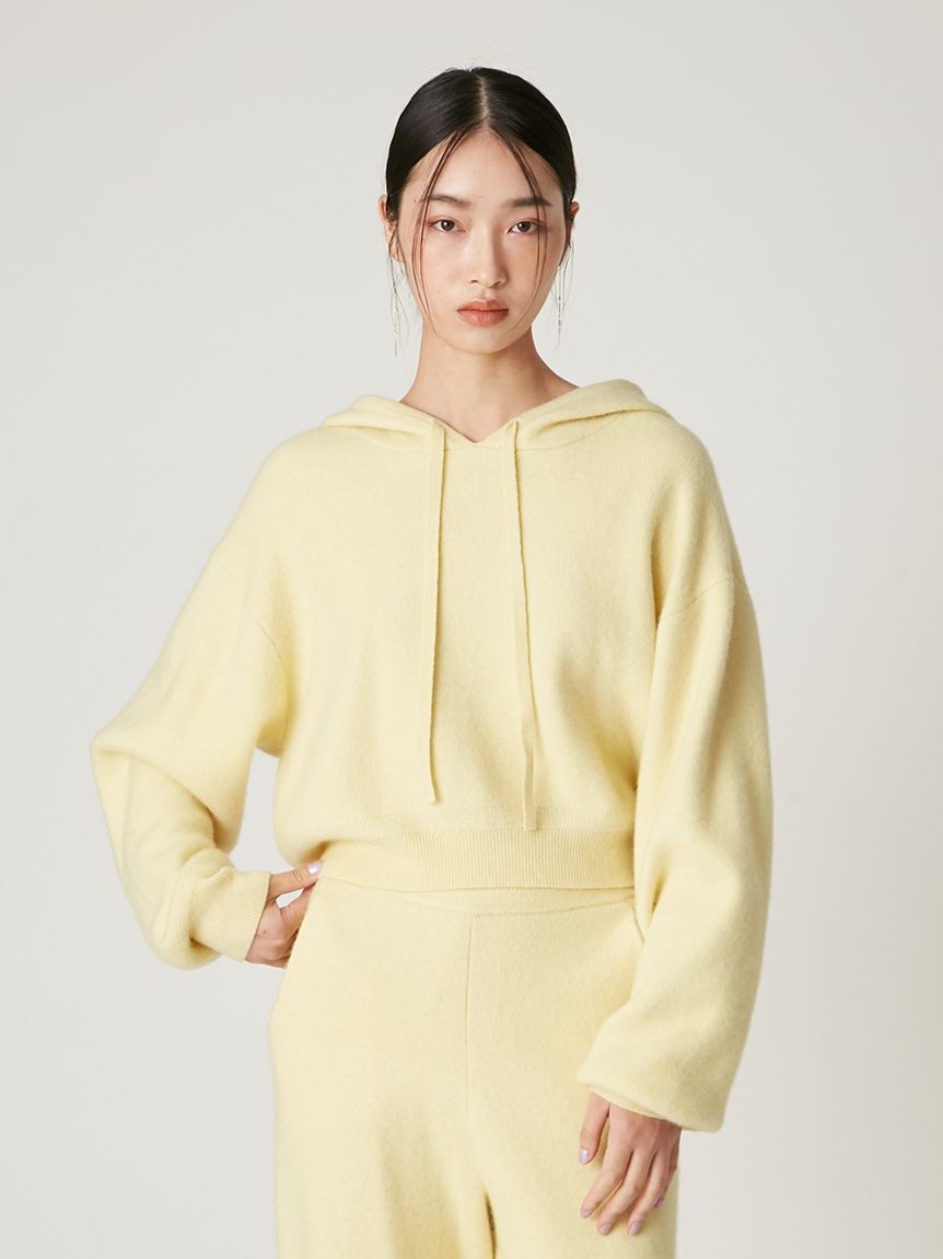 FRAY I.D「ハイゲージニットフーディー」|パーカー|