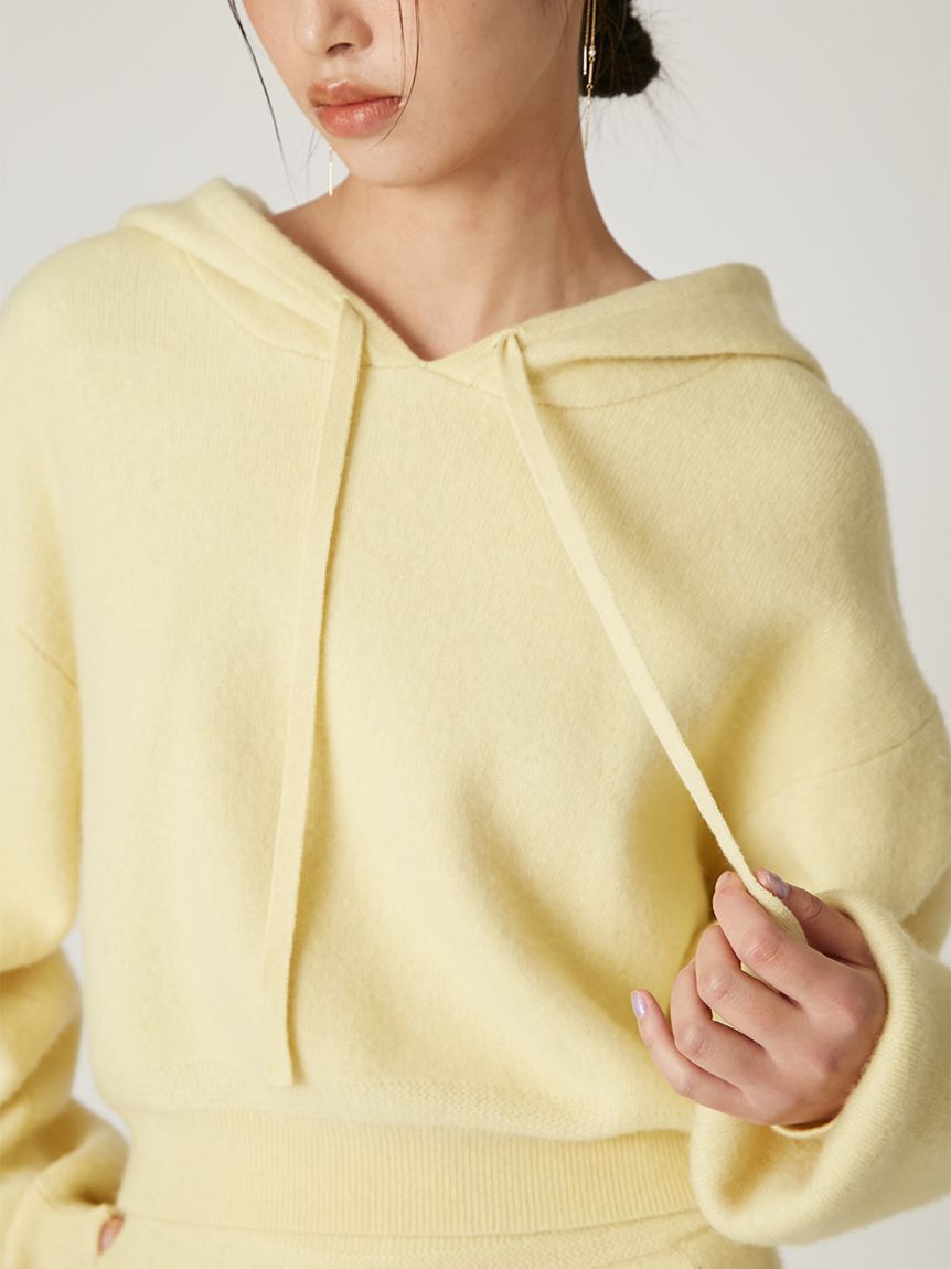 FRAY I.D「ハイゲージニットフーディー」|パーカー|