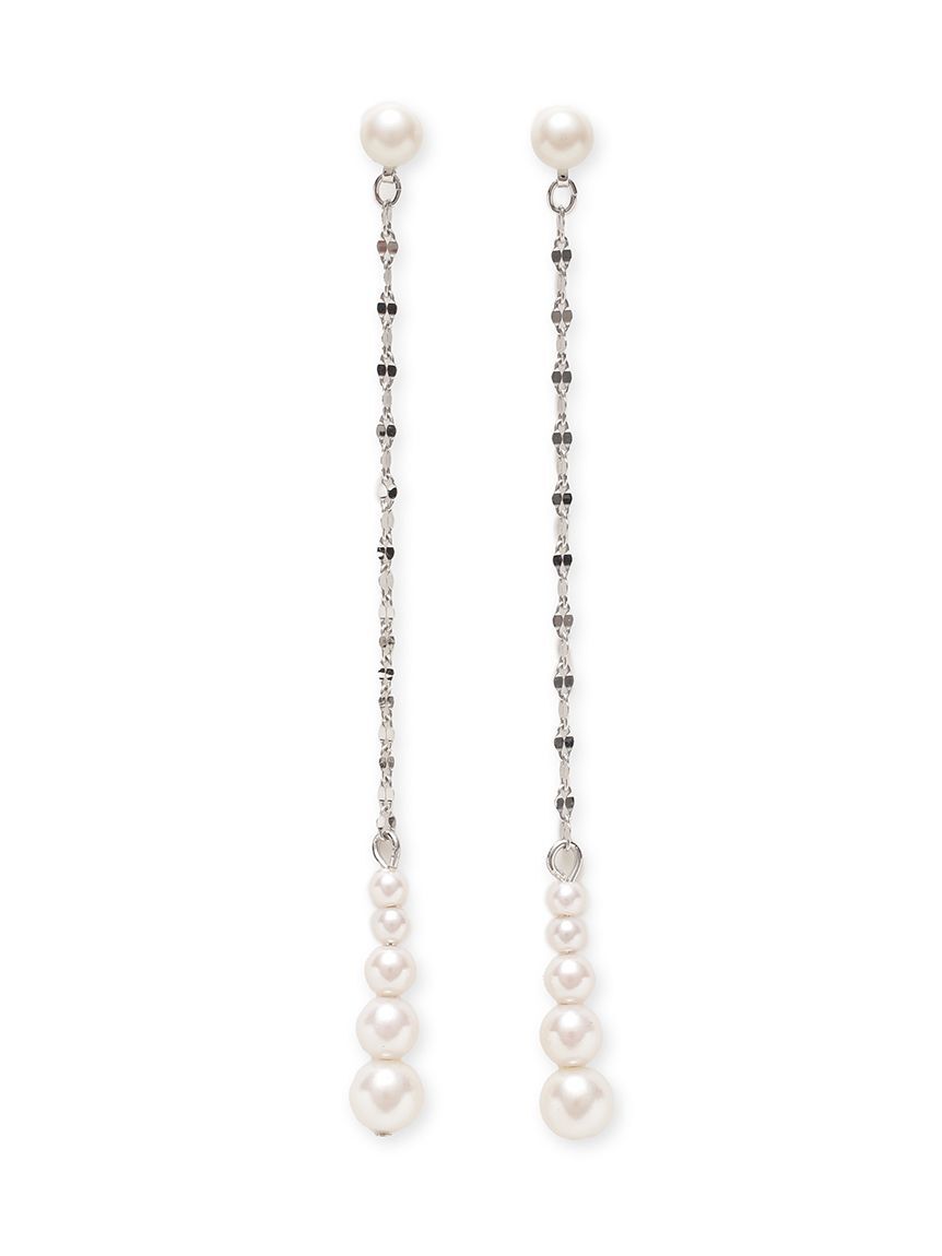 FRAY I.D「パールチェーンピアス」|ピアス|