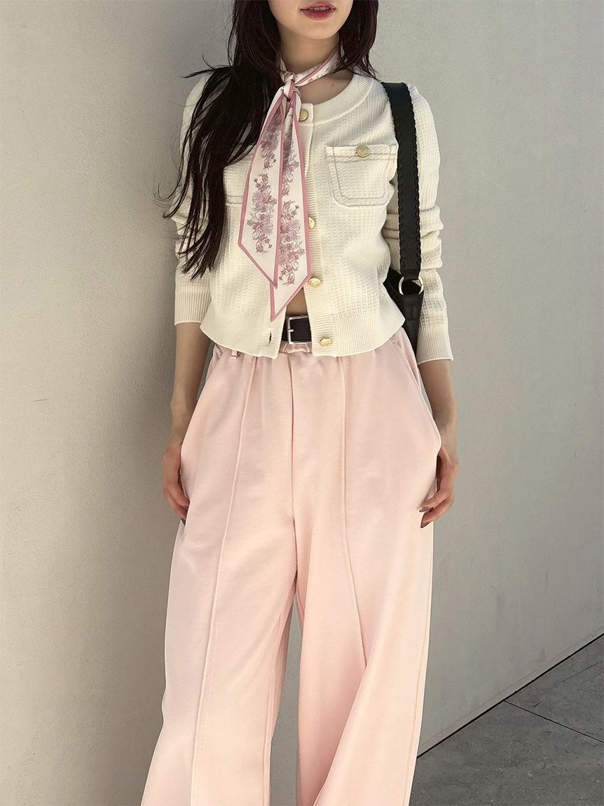 LILY BROWN「【WEB限定00サイズ】ベルト付きスウェットパンツ」|チノ|