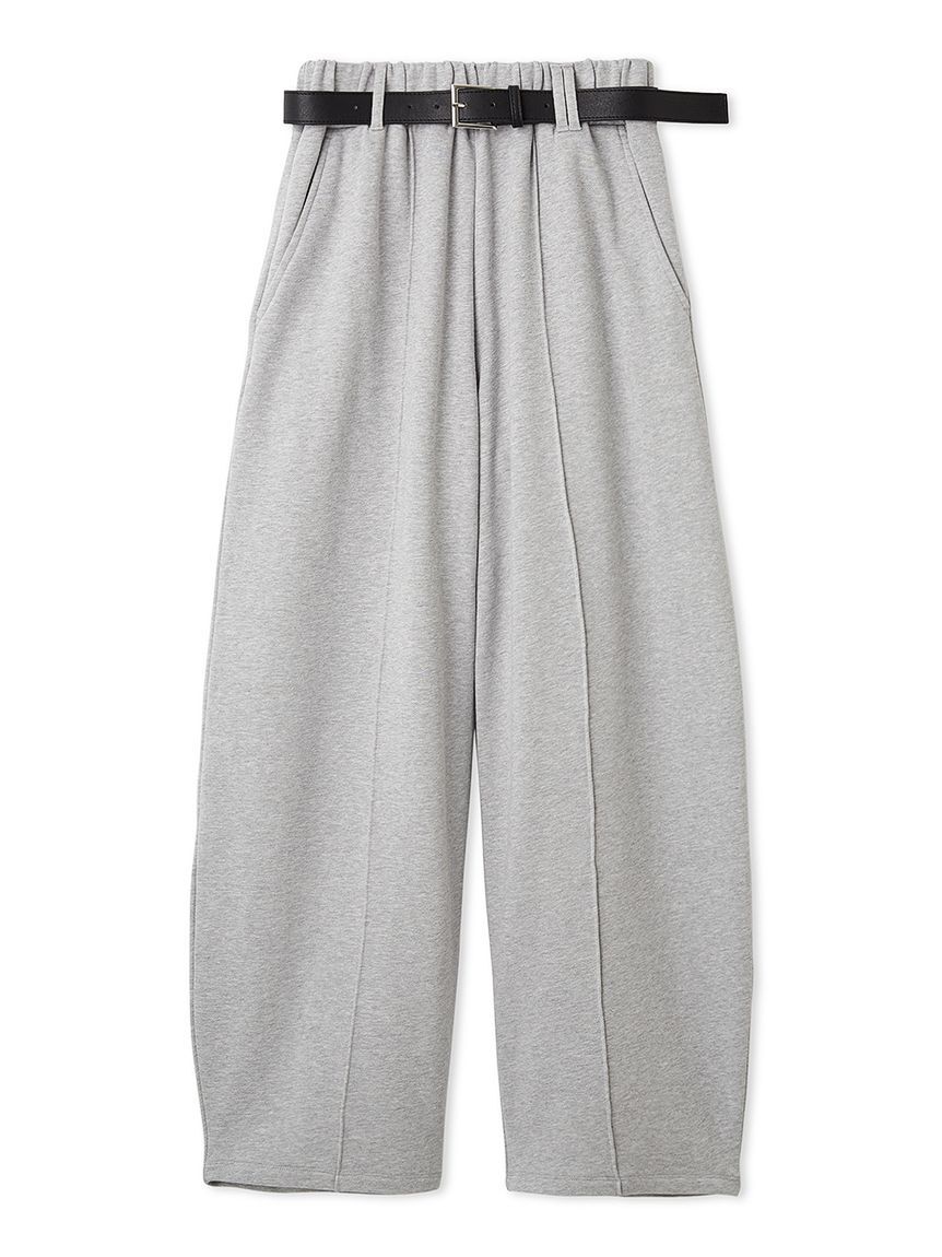 LILY BROWN「【WEB限定00サイズ】ベルト付きスウェットパンツ」|チノ|