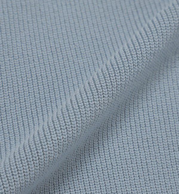MACKINTOSH PHILOSOPHY「片畦プレーティング ジップアップニット」|ニット・セーター|