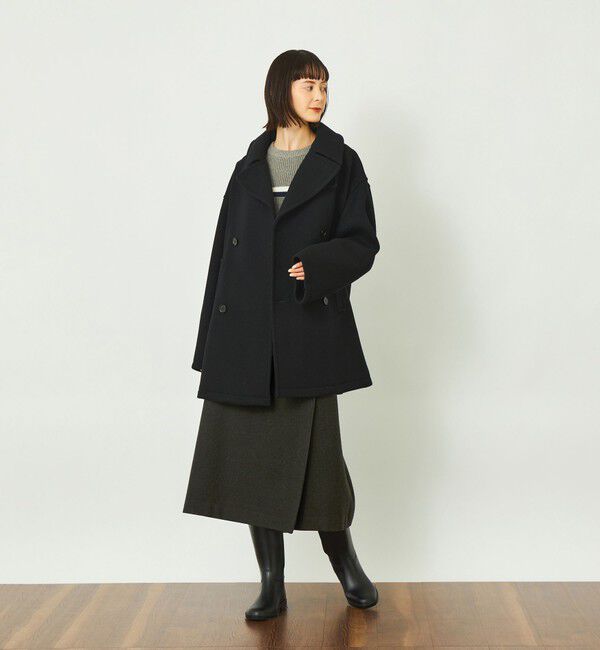 MACKINTOSH PHILOSOPHY「GREY LABEL ウールフラノラップスカート」|スカート|