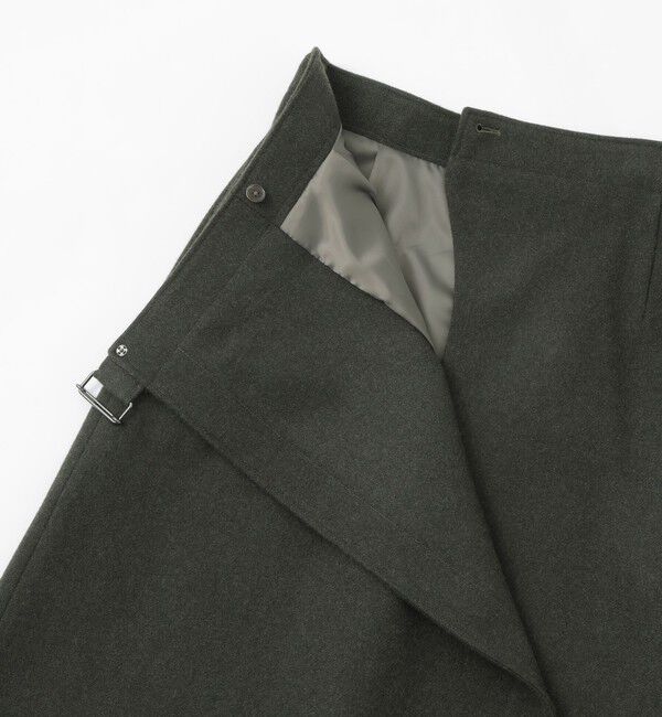 MACKINTOSH PHILOSOPHY「GREY LABEL ウールフラノラップスカート」|スカート|