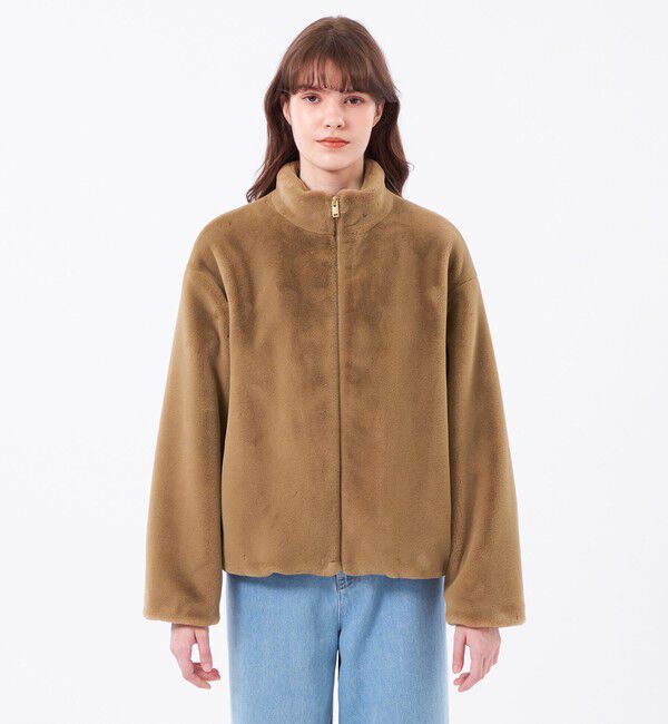 MACKINTOSH PHILOSOPHY「フェイクファースタンドブルゾン」|ブルゾン・スタジャン|