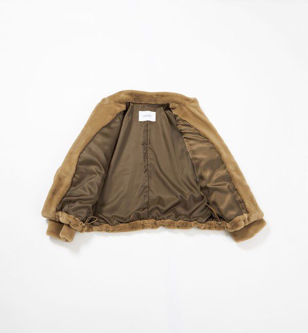 MACKINTOSH PHILOSOPHY「フェイクファースタンドブルゾン」|ブルゾン・スタジャン|