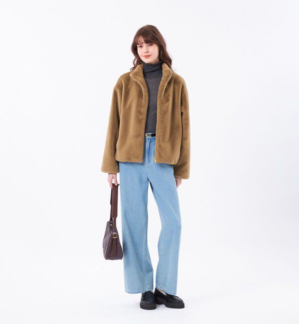 MACKINTOSH PHILOSOPHY「フェイクファースタンドブルゾン」|ブルゾン・スタジャン|