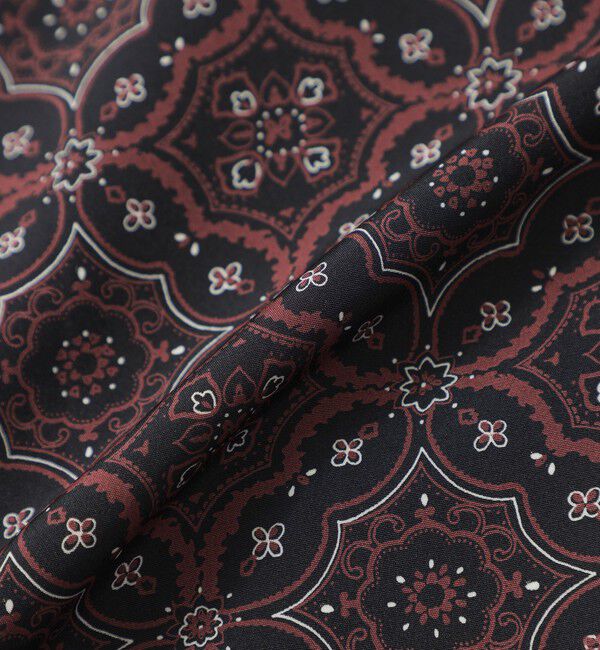  「オーナメントプリントショートスリーブシャツ」|シャツ・ブラウス|