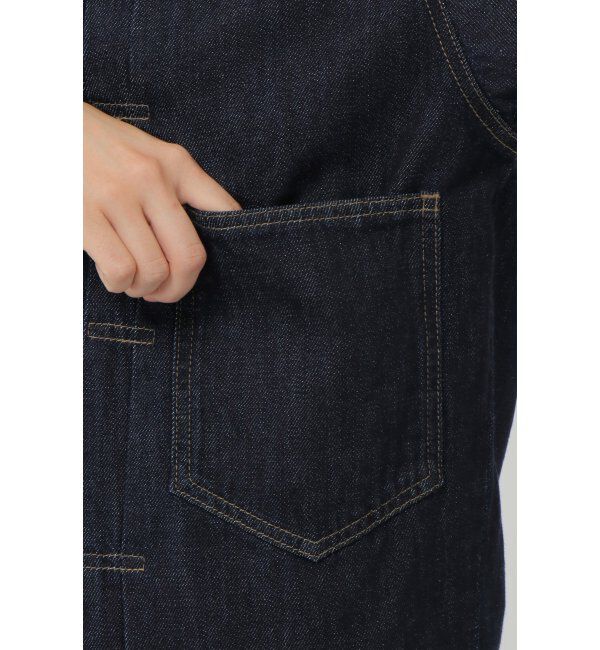 Lbc with Life「ＬＢＣデニムノーカラージャケット」|ブルゾン・スタジャン|