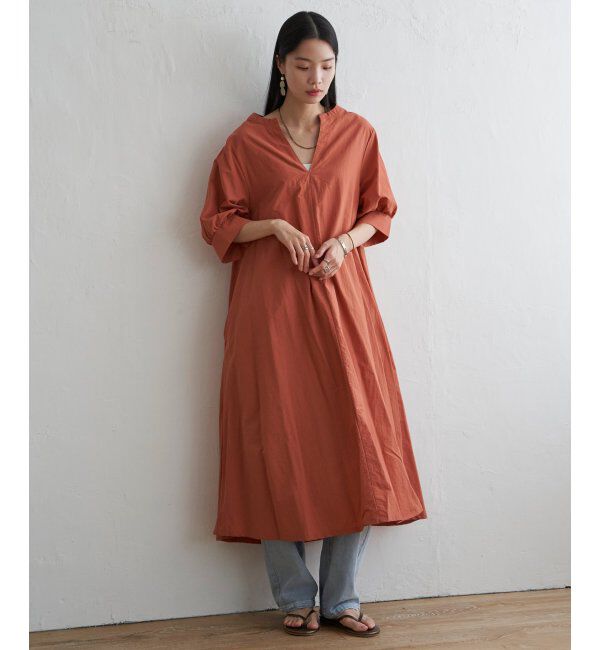 Lbc with Life「ナイロンスキッパーロングワンピ」|ワンピース|