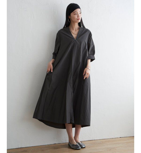 Lbc with Life「ナイロンスキッパーロングワンピ」|ワンピース|