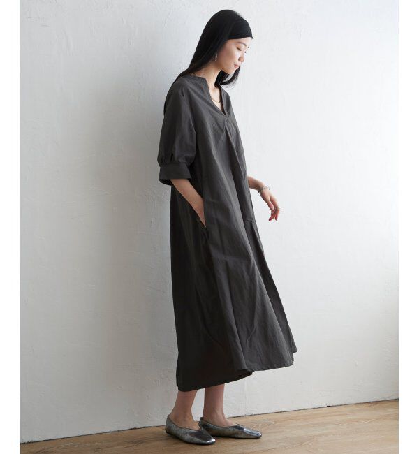 Lbc with Life「ナイロンスキッパーロングワンピ」|ワンピース|