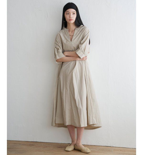 Lbc with Life「ナイロンスキッパーロングワンピ」|ワンピース|