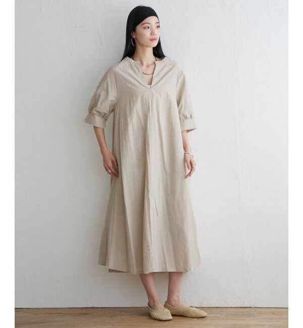 Lbc with Life「ナイロンスキッパーロングワンピ」|ワンピース|