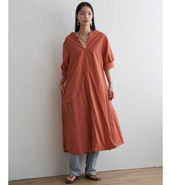 Lbc with Life「ナイロンスキッパーロングワンピ」|ワンピース|