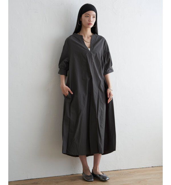 Lbc with Life「ナイロンスキッパーロングワンピ」|ワンピース|
