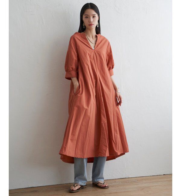 Lbc with Life「ナイロンスキッパーロングワンピ」|ワンピース|