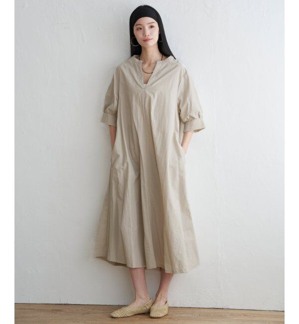 Lbc with Life「ナイロンスキッパーロングワンピ」|ワンピース|