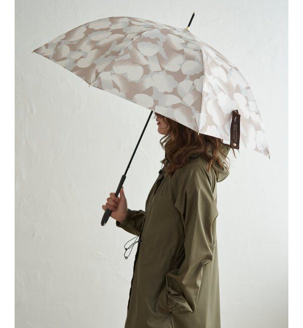 Lbc with Life「ミューク長傘 雨傘 晴雨兼用」|傘|ブラウン