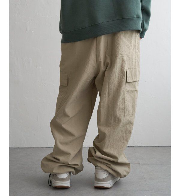 VENCE share style「Red Cap Girl レッドキャップガール ワッペン付きナイロンカーゴパンツ」|その他|