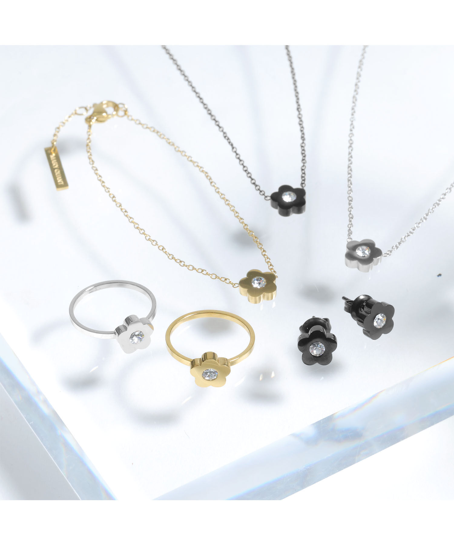 MARY QUANT「プチデイジーステンレス ネックレス」|ネックレス|