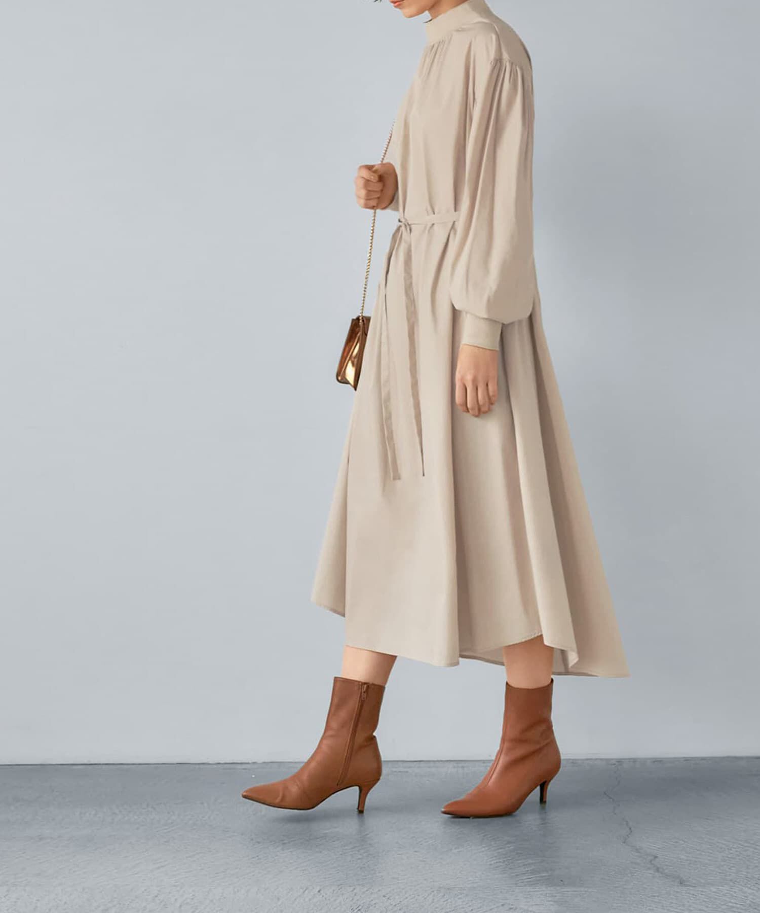 STYLE DELI「【LUXE】リブポイントロングワンピース」|ワンピース|