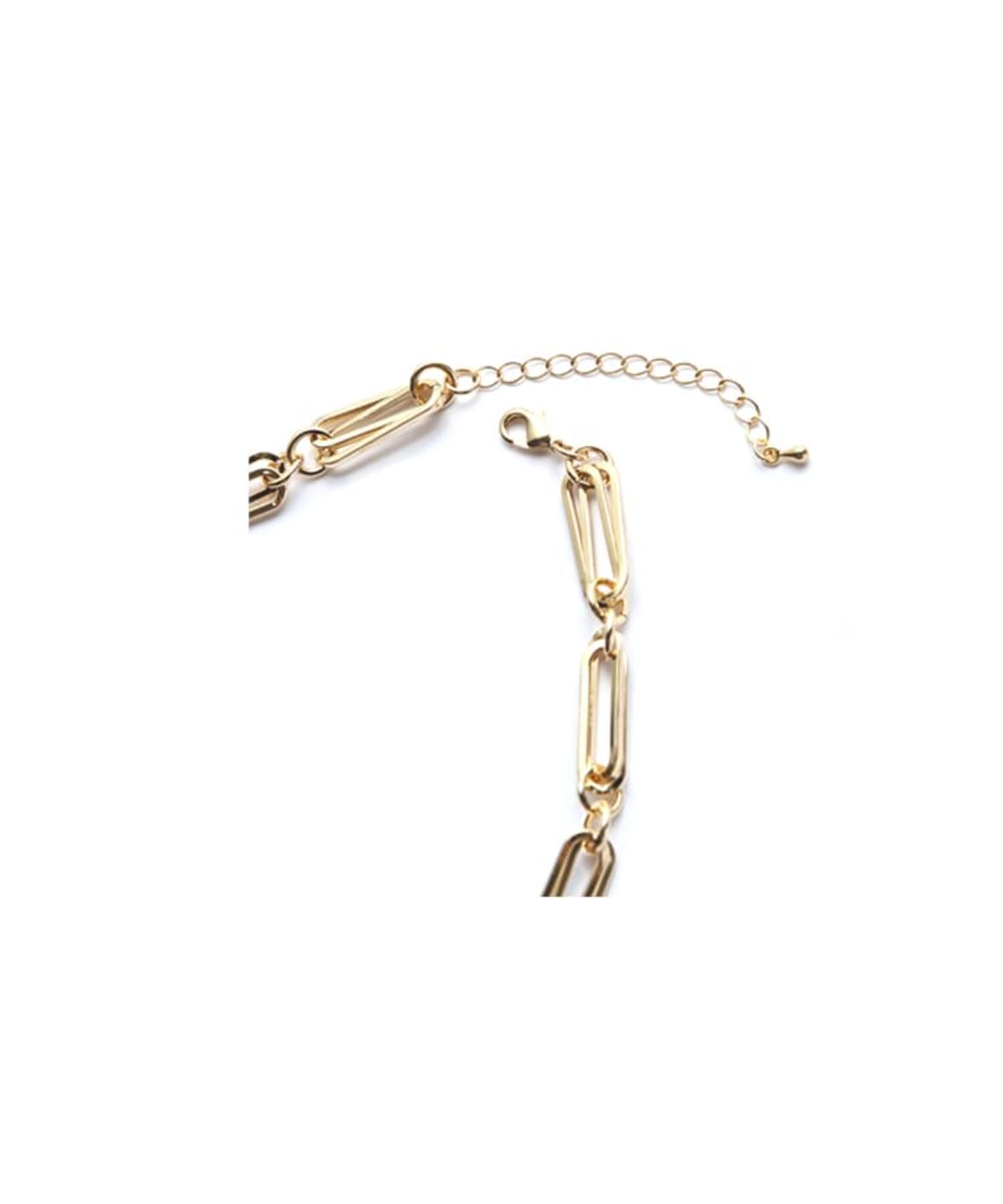 STYLE DELI「45cmダブルパーツチェーンネックレス」|ネックレス|